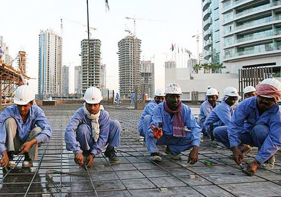 Indian workers in Saudi Arabia
